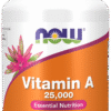 Now Vitamin A 25000 IU Softgels