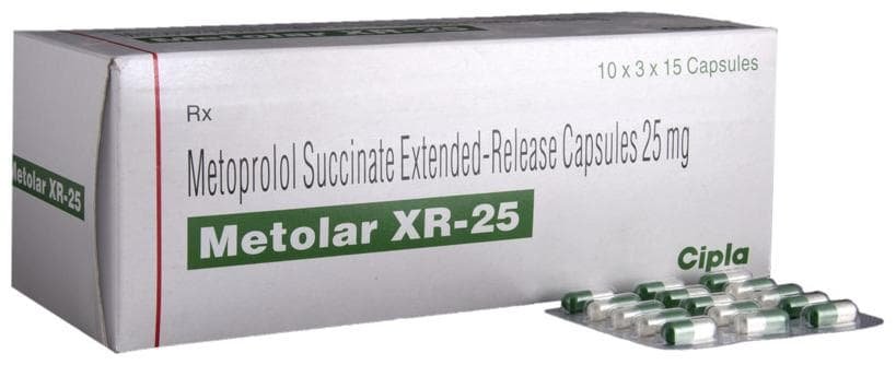 MetoLAR XR 25 Capsule