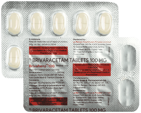 Brivahenz 100mg Tablet