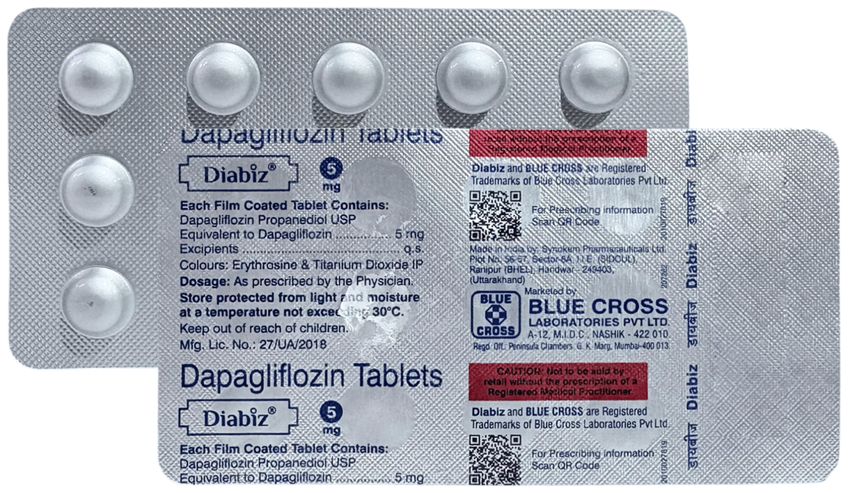 Diabiz 5mg Tablet
