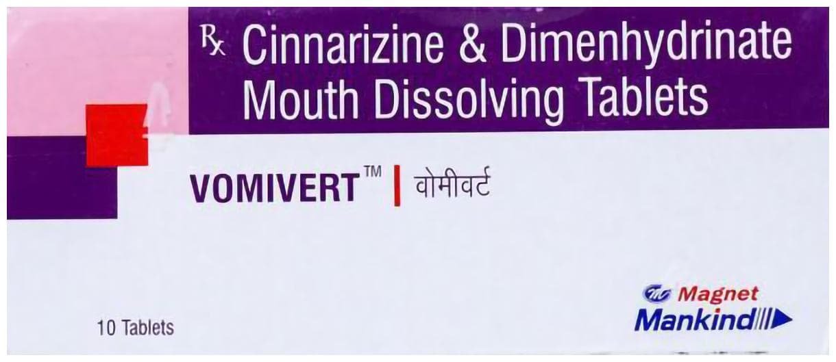 Vomivert 20mg/40mg Tablet