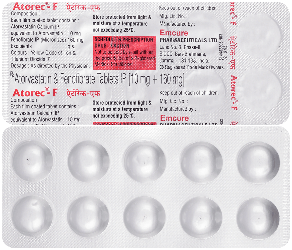 Atorec-F Tablet