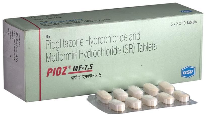 Pioz MF 7.5 Tablet SR
