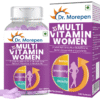 Dr. Morepen Multi Vitamin for Women | With Glutathione, Biotin & Antioxidants for Bones, Immunity & Skin | Tablet