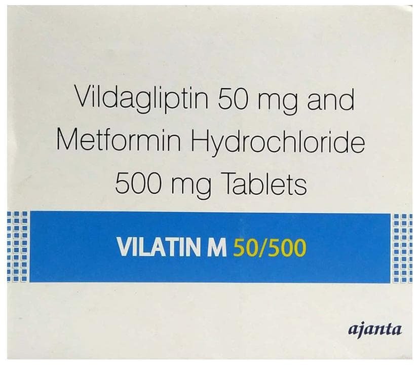 Vilatin-M 50/500 Tablet