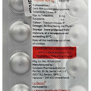 Tofahenz 5mg Tablet
