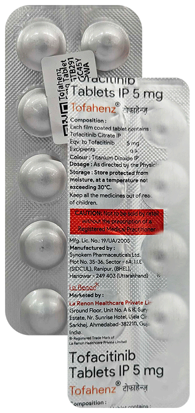 Tofahenz 5mg Tablet