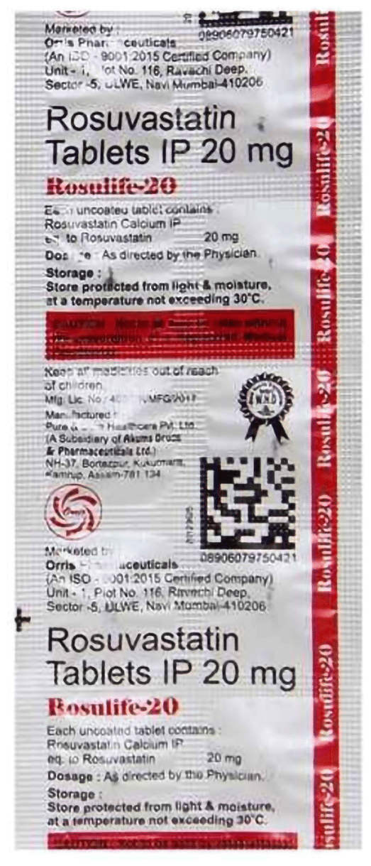 Rosulife 20 Tablet