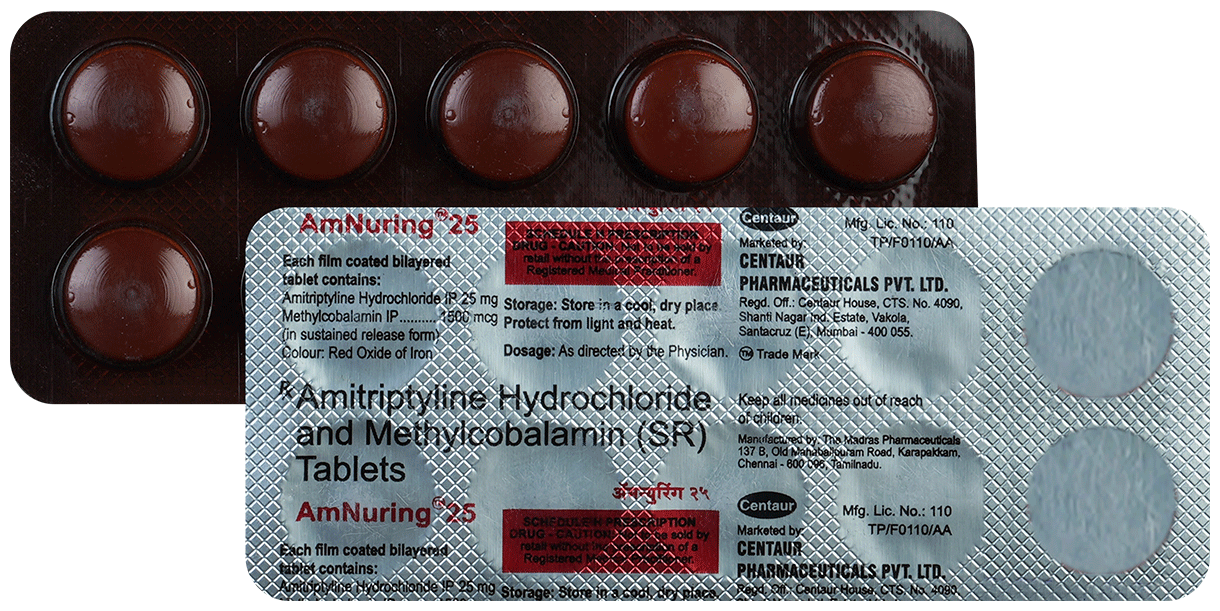 Amnuring 25 Tablet SR