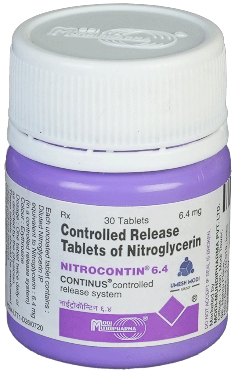 Nitrocontin 6.4 Tablet CR
