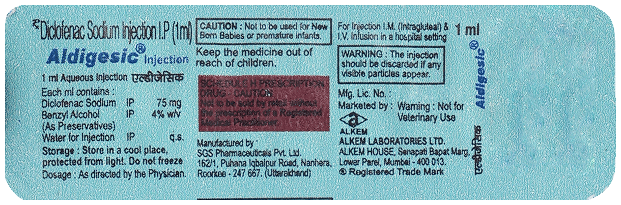 Aldigesic Injection
