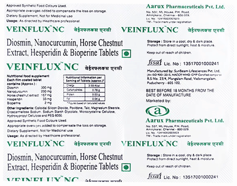 Veinflux NC Tablet