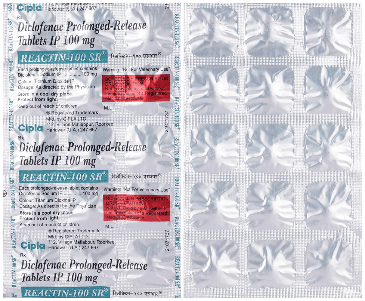Reactin 100 SR Tablet