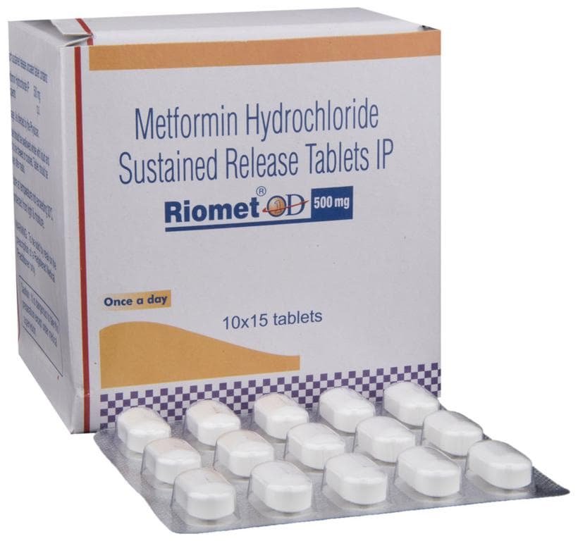 Riomet OD 500mg Tablet SR
