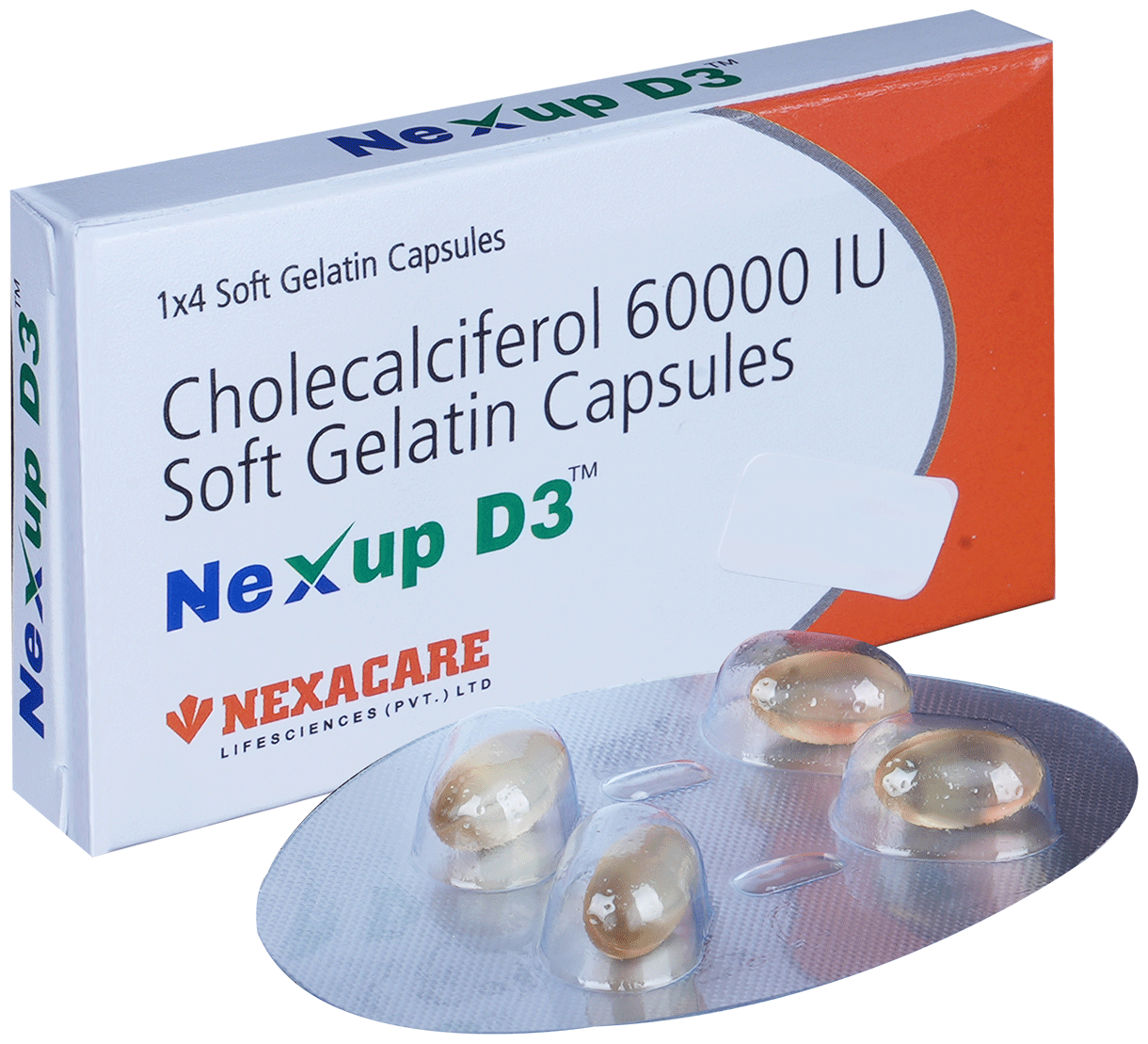 Nexup D3 Soft Gelatin Capsule