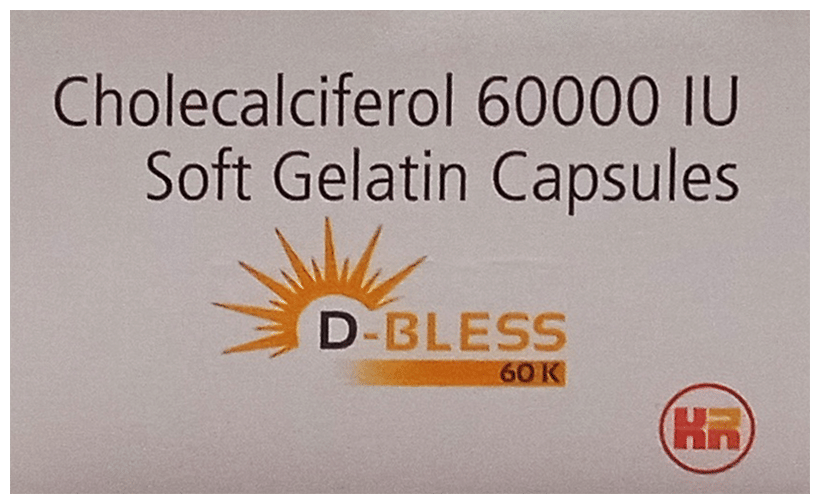 D-Bless 60K Soft Gelatin Capsule