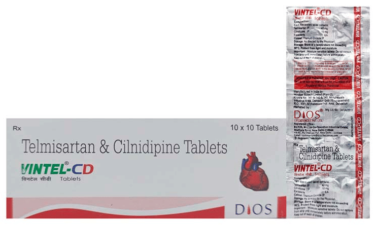Vintel CD 10mg/40mg Tablet