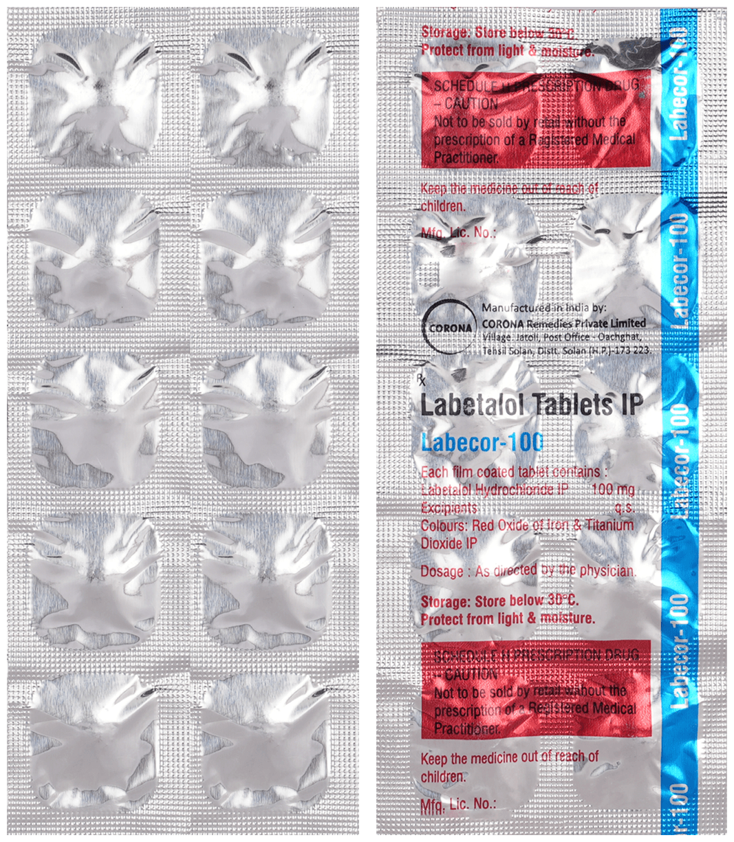 Labecor 100mg Tablet