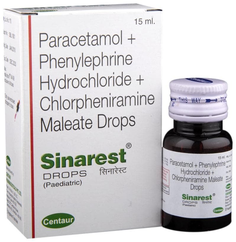 SINARest Paediatric Drops
