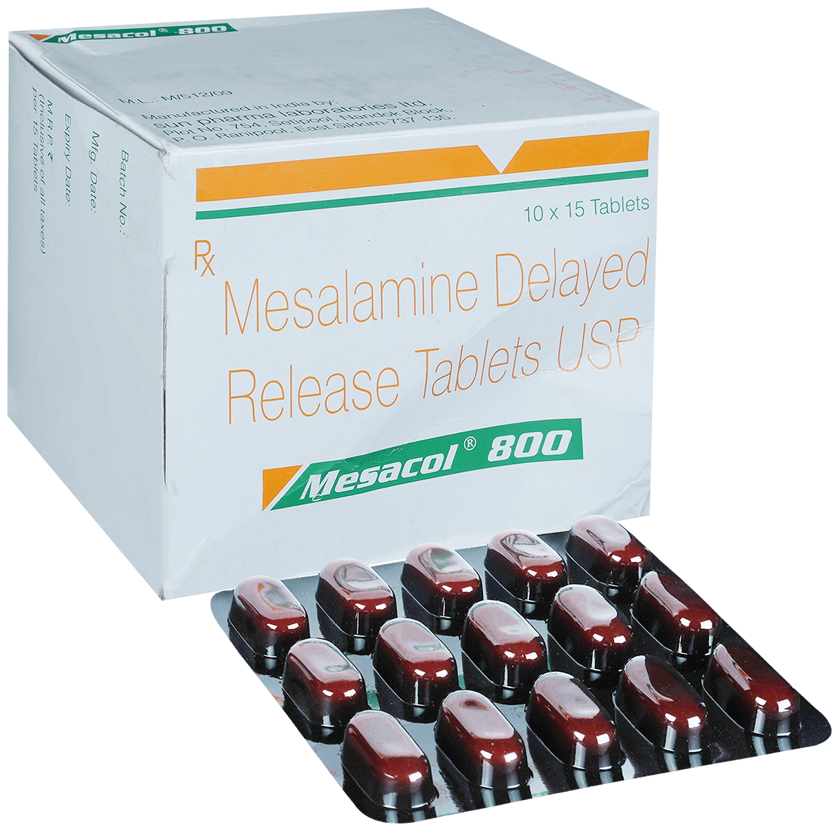 Mesacol 800 Tablet DR