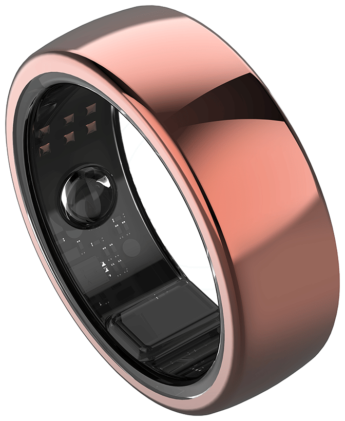 Aabo AI Smart Ring for Men & Women | Sleep & Stress Monitoring | Activity Tracking | Rose Gold 13