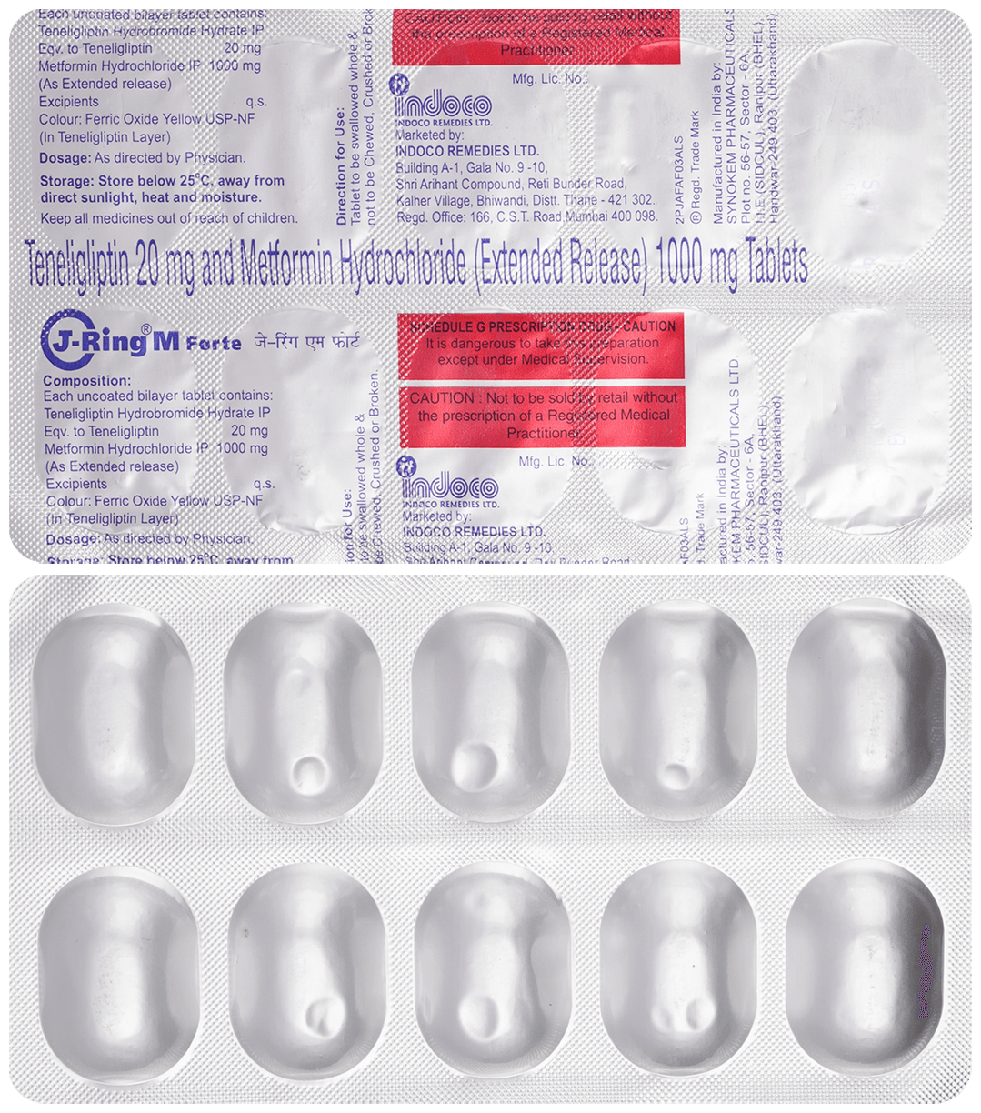J-Ring M Forte Tablet ER