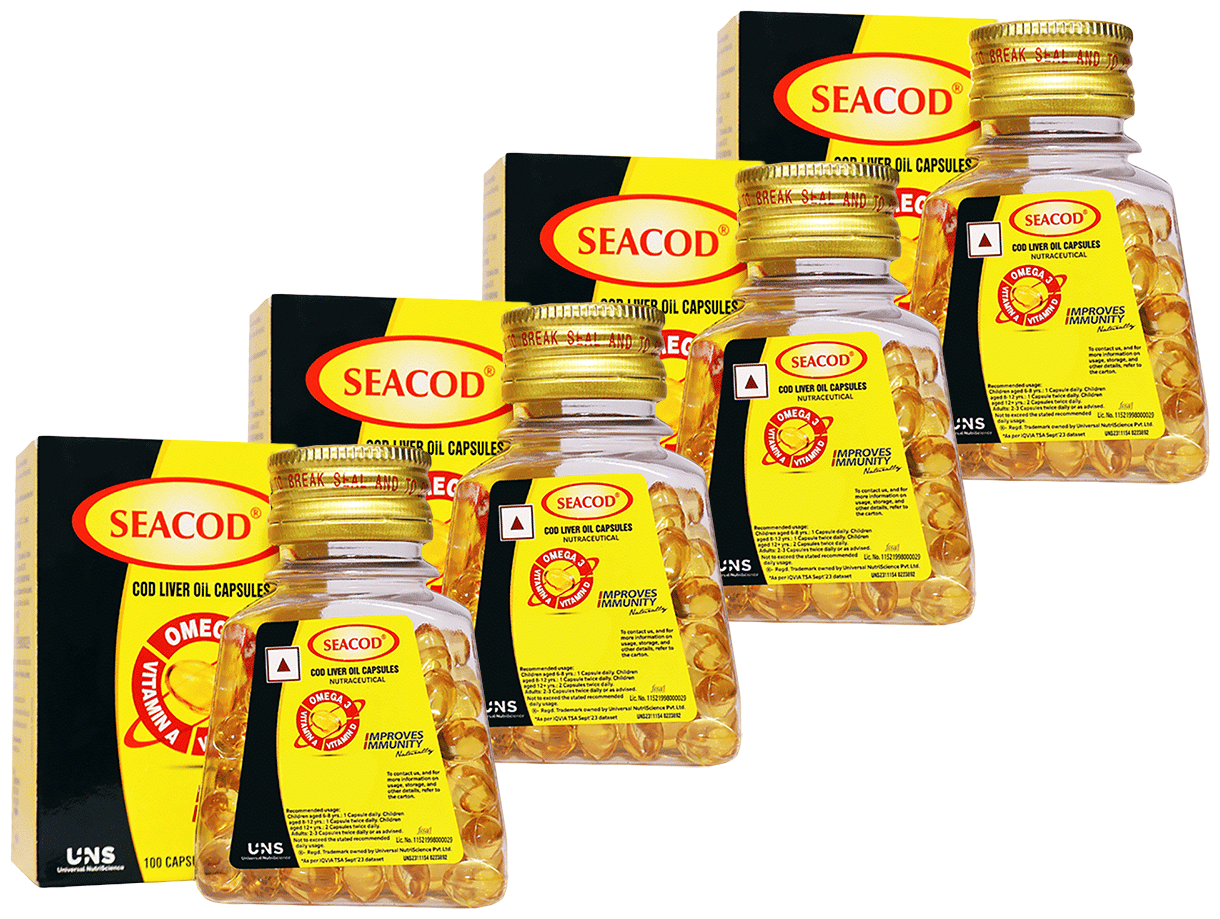 Seacod Cod Liver Oil Capsule