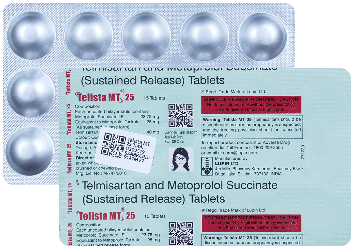 Telista MT 25 Tablet SR