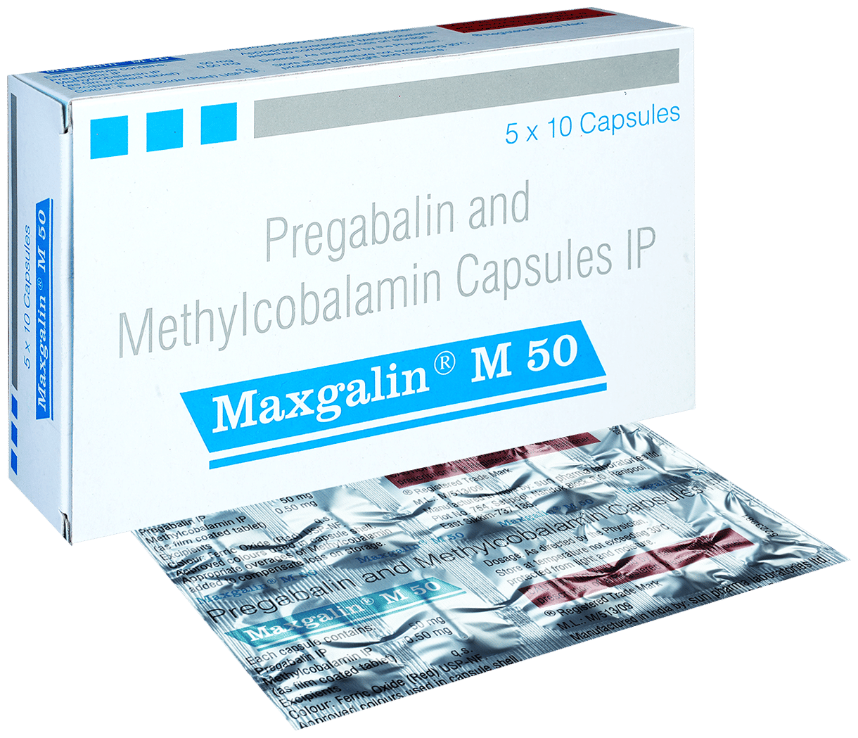 Maxgalin M 50 Capsule