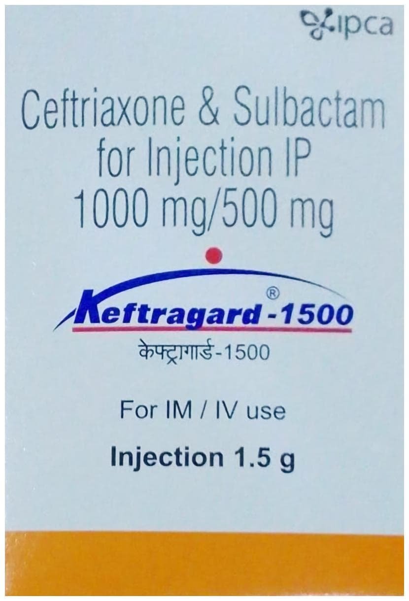 Keftragard 1000mg/500mg Injection