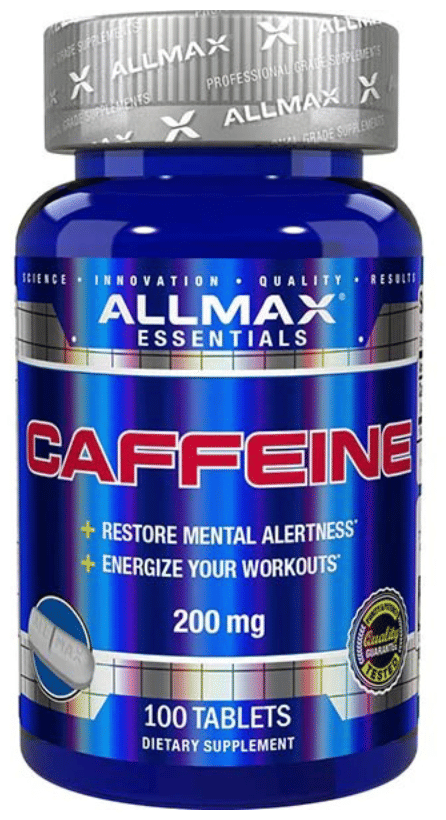 Allmax Essentials Caffine 200mg Tablet