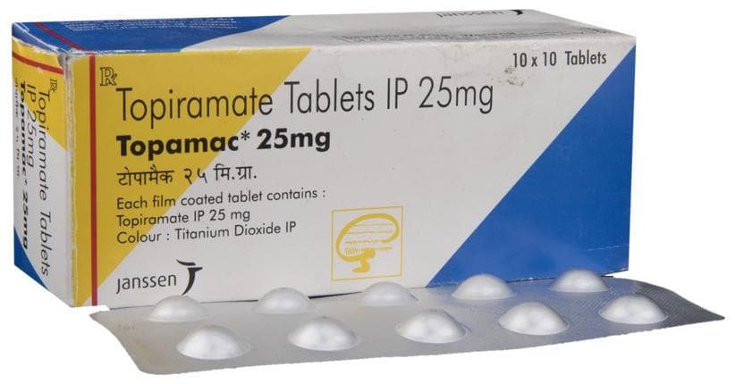 TOPAmac 25mg Tablet