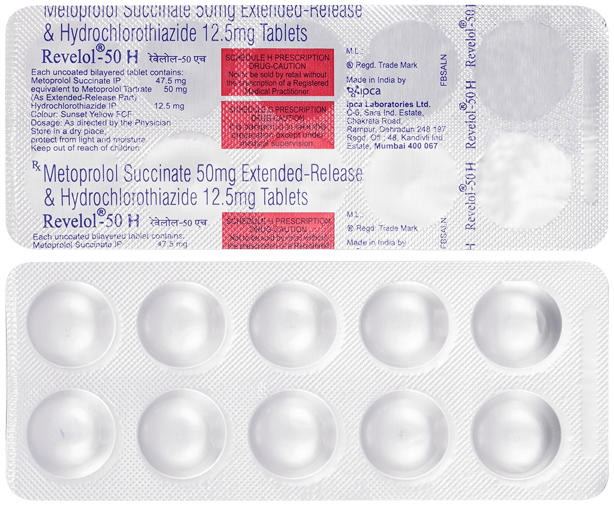 Revelol 50 H Tablet ER