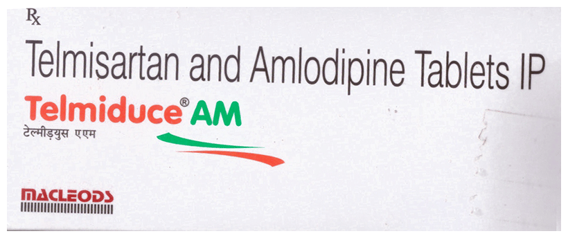 Telmiduce AM 40mg/5mg Tablet