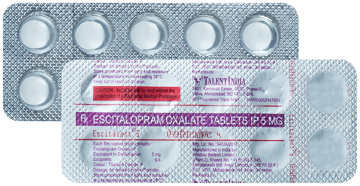 Escitalent 5 Tablet