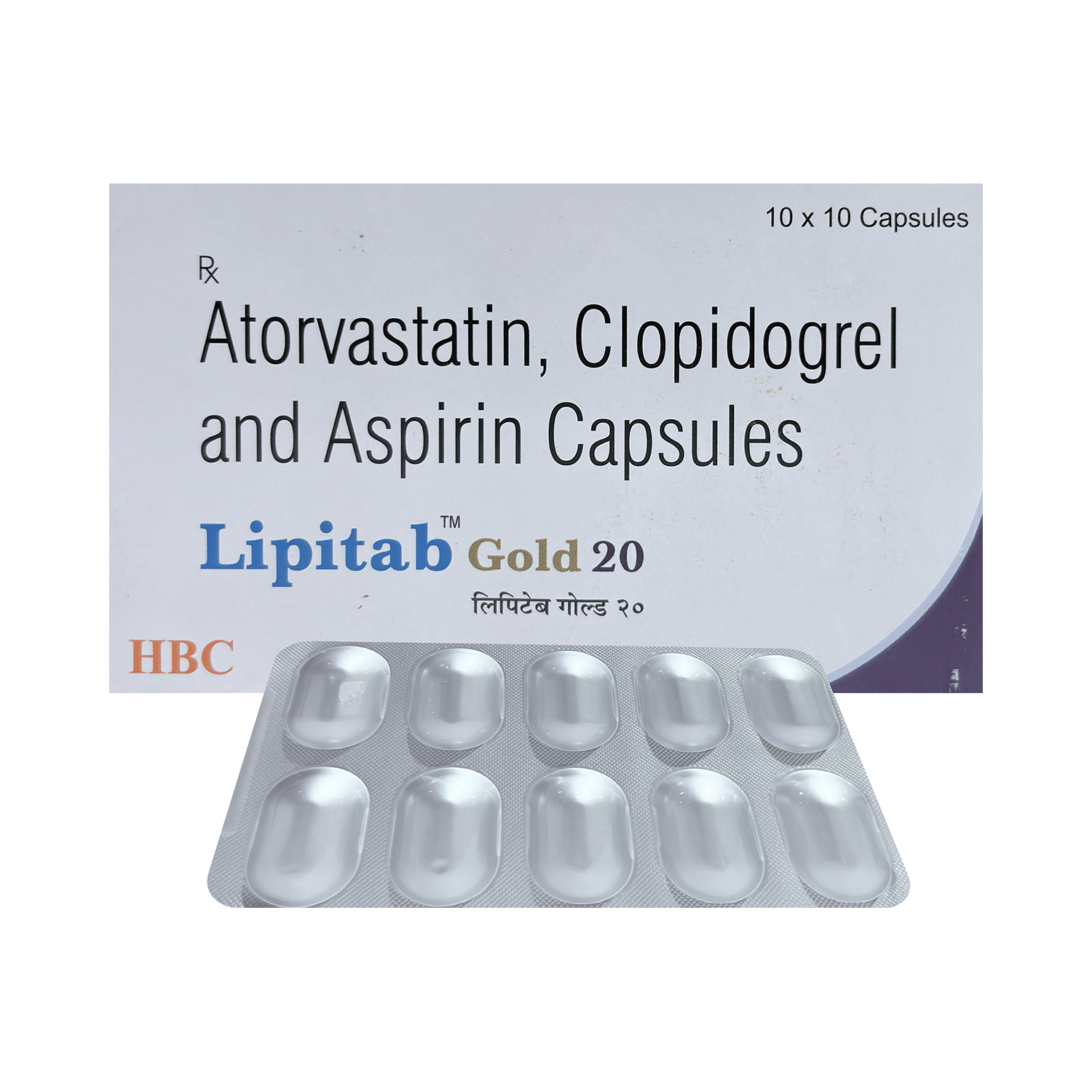 Lipitab Gold 20 Capsule