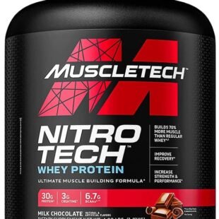 Muscletech Nitro Tech Whey Protein for Muscle Building Powder