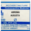 SBL Abroma Augusta Mother Tincture Q